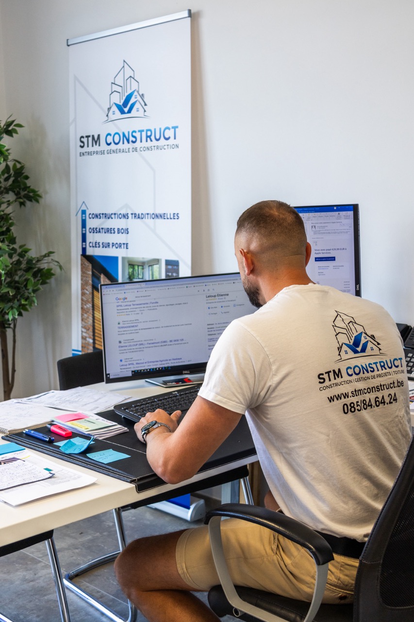 Steven, fondateur de STM Construct