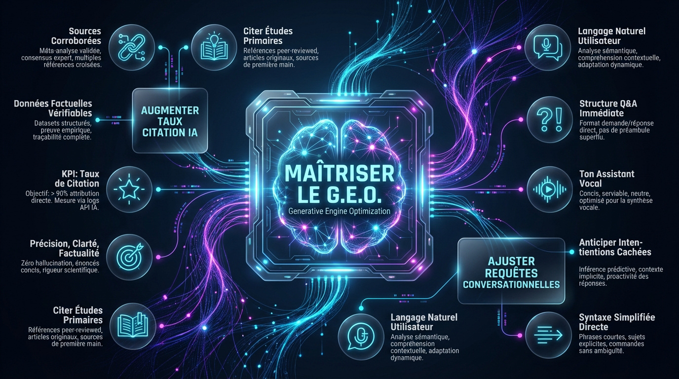 Stratégie de generative engine optimization pour le référencement google 2026