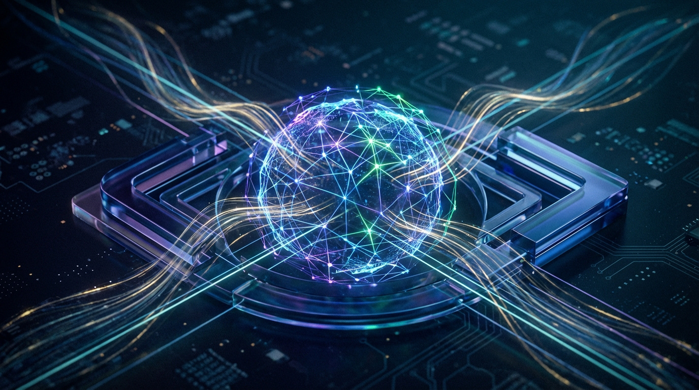 Illustration futuriste d