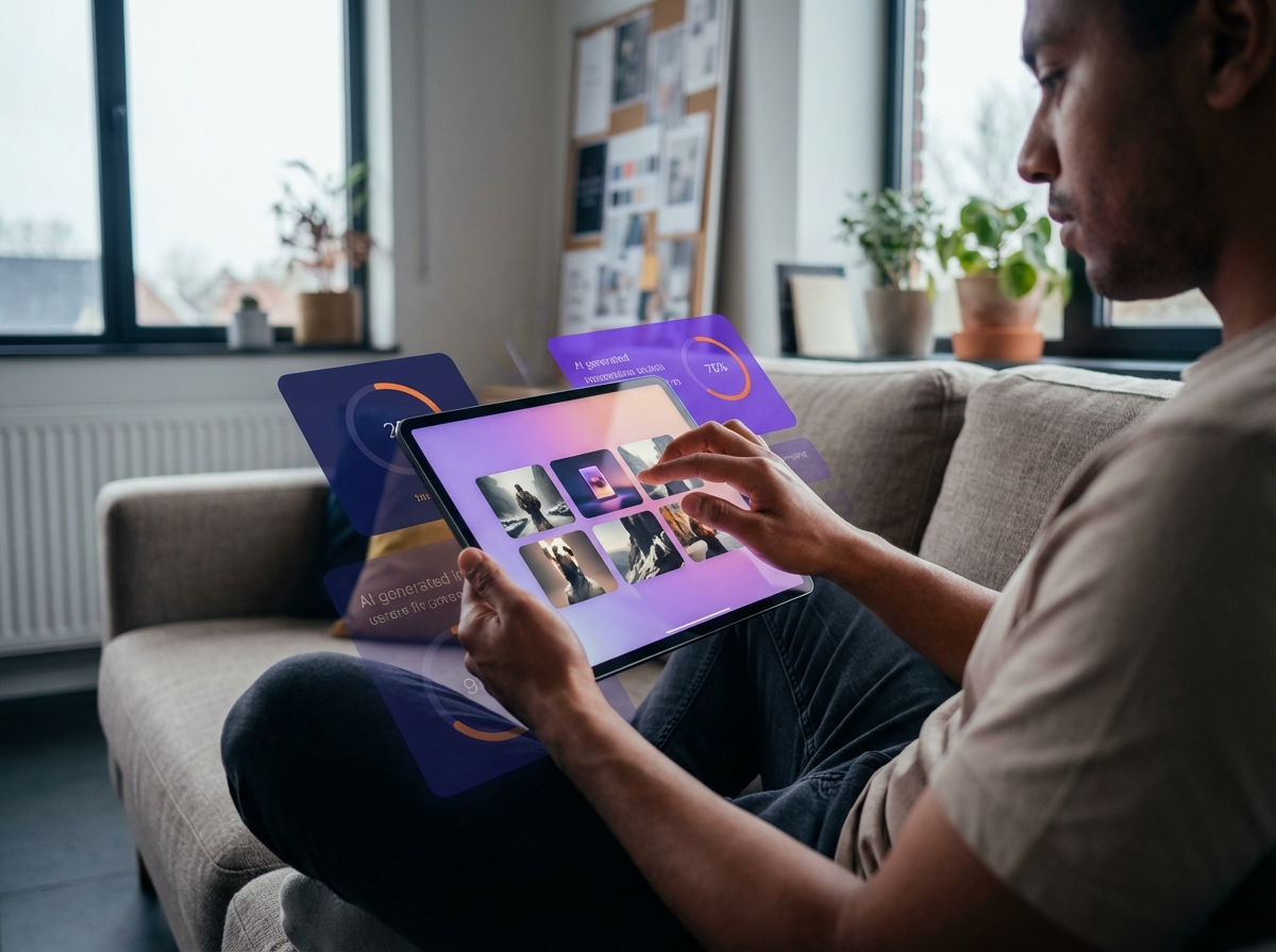 Production de contenu image par intelligence artificielle