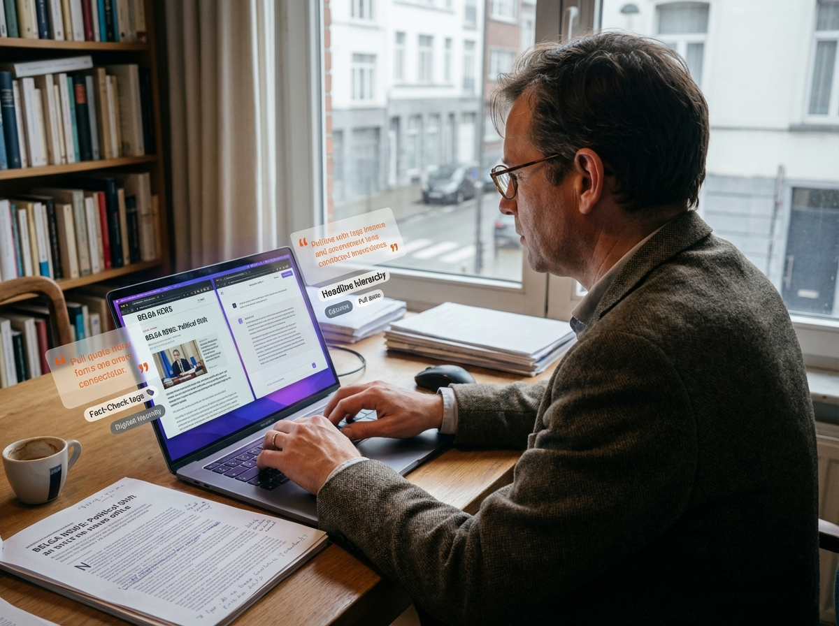 Contenu éditorial et journalistique assisté par l